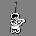 Zipper Clip W/ Chef Carrying Pizza Tag